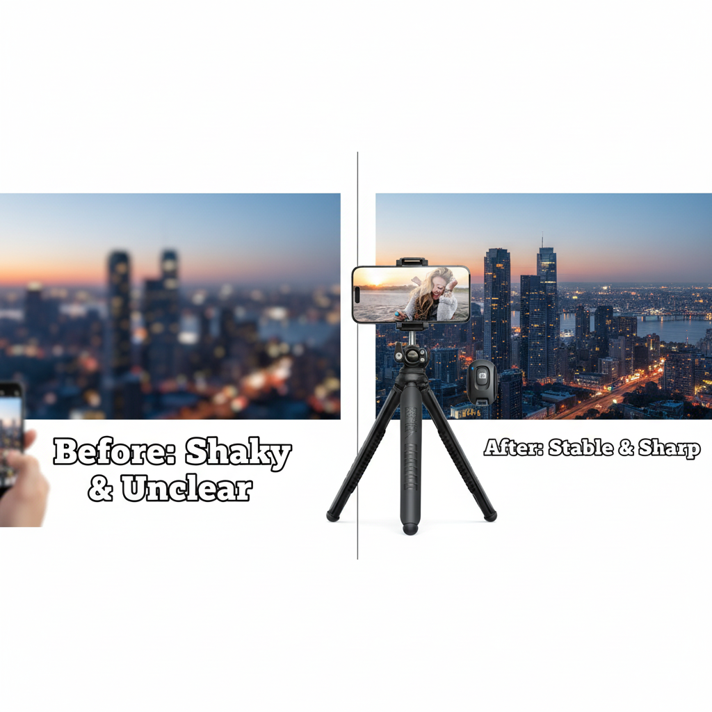 Lamicall 3-in-1 Flexible Tripod